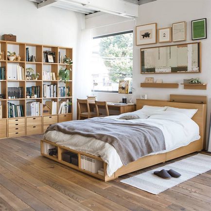Ліжко малогабаритна двоспальне трансформер для дитячої кімнати і маленької квартири,