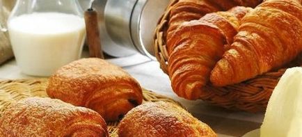 Croissant csokoládé recept lépésről lépésre fotók