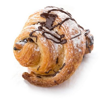 Croissant csokoládé recept lépésről lépésre fotók