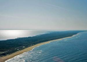 Curonian Spit se odihnește în parcul național din Lituania