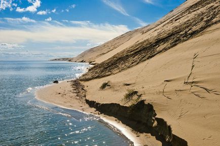 Curonian Spit se odihnește în parcul național din Lituania