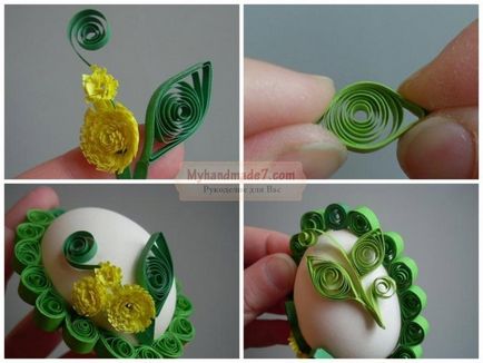 Quilling - Ouă de Paște