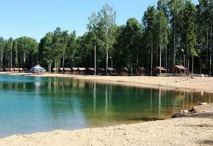 Лазурне озеро в ленінградській області як дістатися з спб, умови для пляжного і активного відпочинку