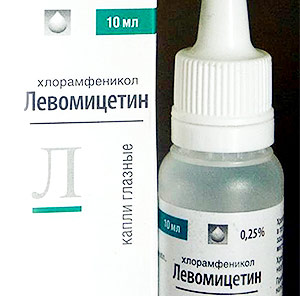 Levomycetin - picături pentru ochi Instrucțiuni de utilizare, recenzii, analogi, preț