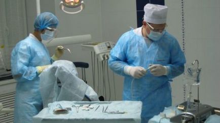 Chirurgie pe gingie înainte și după intervenția chirurgicală