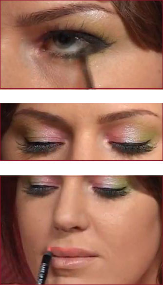 Make-up în stil de păpușă-copil