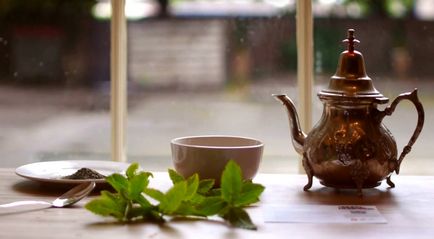 Marokkói tea készítmény recept menta és a fahéj