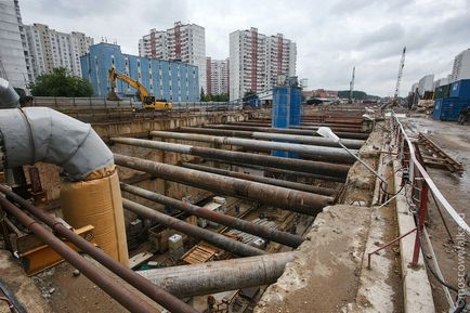 Metró Novoperedelkino a metró kimozogsz Moszkva