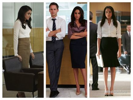 Stilul de moda si stil de stil de birou în seria TV 