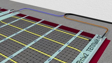 Instalarea unei pardoseli calde (mat de încălzire), articole utile