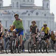 Moscova, știri, mișcare pe inelul de grădină blocată din cauza ciclismului
