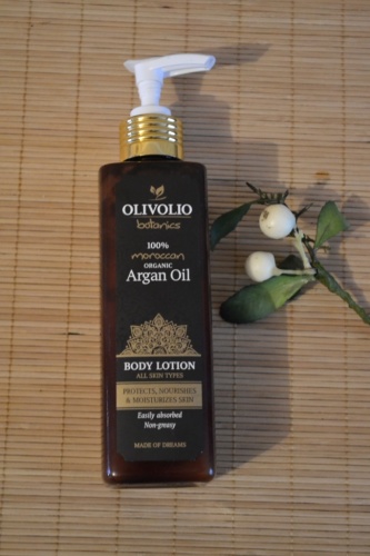 Мій кіпрський сувенір від olivolio botanics - 100% morrocan organic argan oil body lotion відгуки