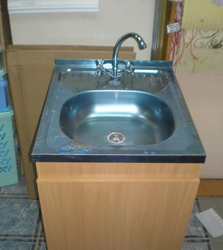 Накладна мийка кухонна з нержавіючої сталі 60х60 і 50х50