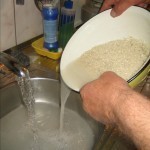 Ez kazah pilaf (tűz fedél zárva van) Ez kazah pilaf