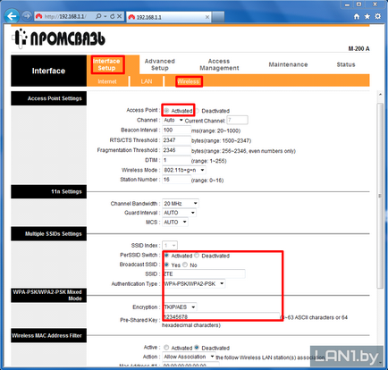 Configurarea wi-fi pe modemul m200a - suport tehnic pentru telefonul mobil