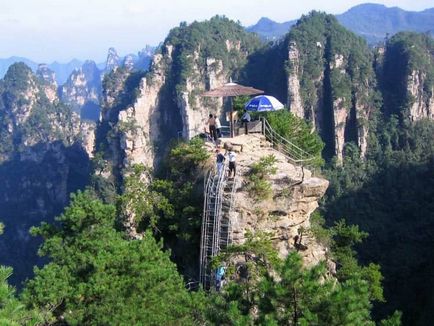 Zhangjiajie Parcul Național din China cu poze și descriere