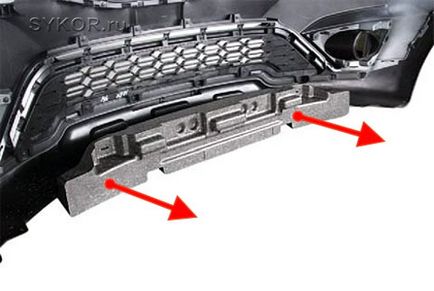 Noul spoiler frontal de dezmembrare actyon-ii