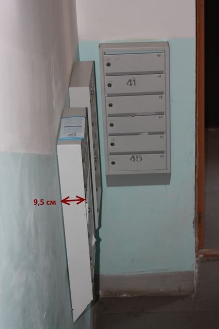 Regulile pentru instalarea cutiilor poștale în intrare