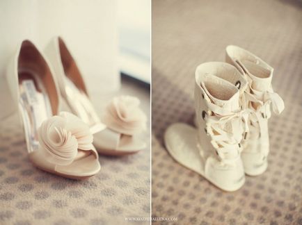 Pantofi pentru nunta vara - pentru mireasa si mirele