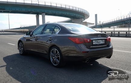 Privire de ansamblu a mașinii infiniti q50 real 