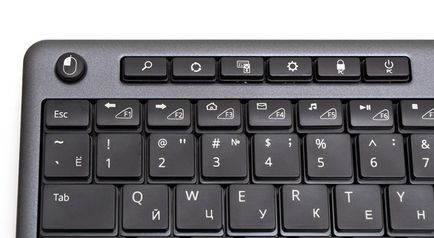 Prezentare generală a tastaturii fără fir cu un rapoo touchpad k2600