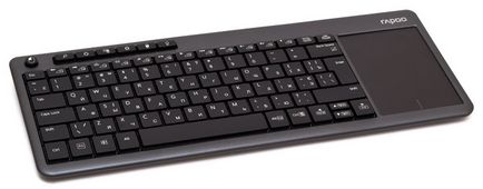 Prezentare generală a tastaturii fără fir cu un rapoo touchpad k2600