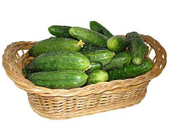 Огіркові - букети - дають в три рази більше плодів