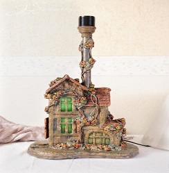 Оригінальна лампа-будинок своїми руками, дачні справи