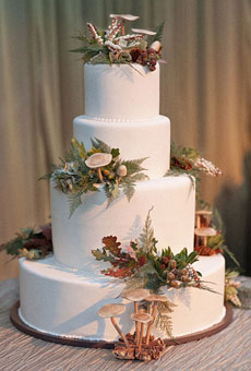 Toamna nunta prăjituri, tort de nunta