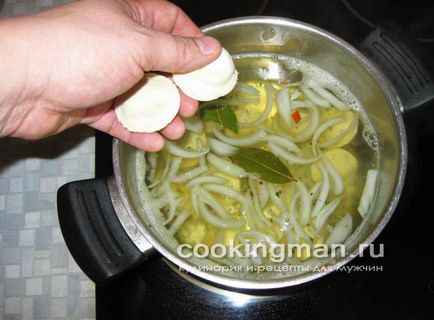 Gătit găluște înainte de a doua alăptare - gătit pentru bărbați