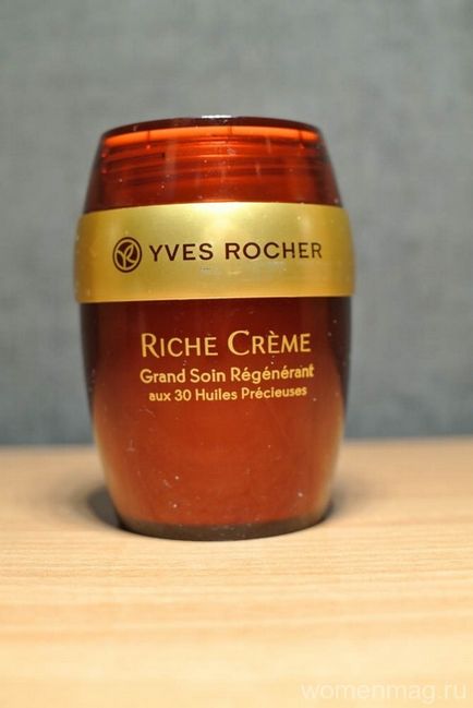 Відгук про благотворний нічному кремі від зморшок riche crème yves rocher
