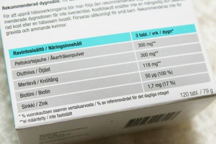 Feedback despre frumusețea finlandeză de vitamine ladyvita beauty from finland