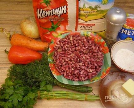 Овочеве рагу з квасолею - покроковий рецепт з фото на