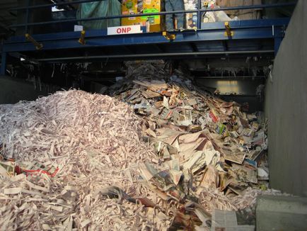 Reciclarea secrețiilor de hârtie ale procesului