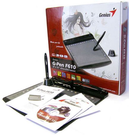 Tablet Genius G-pen F610