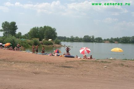 Plajă plătită lângă satul Alekseyevka