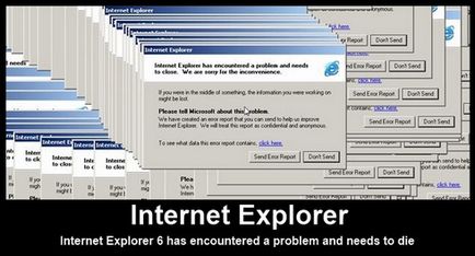 De ce geeks nu le place Internet Explorer