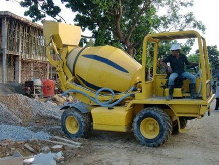 Furnizarea de elemente de beton galoșe, mixere de beton, tăvi