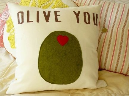 Подушка для улюбленого ідеї і фотографії подарунків до дня закоханих, мамин креатив