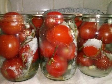 Tomate pentru iarnă - conservare - găti rapid