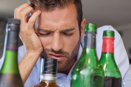 După alcool, capul și mijloacele de scăpare