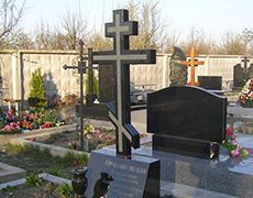 Traverse ortodoxe pe mormânt
