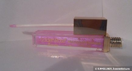 Святкові вогники з блиском для губ golden rose multicolor diamonds lipgloss №08 та golden rose