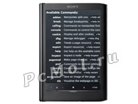 Прошивка sony reader prs-t1, t2, 505, 600, 950, 350, 900, 700, русифікація електронної книги соні