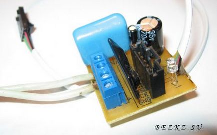 Simplu comutator automat de lumină pe senzor ultrasonic - electrician