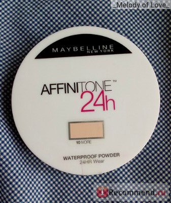 Пудра maybelline affinitone 24h - «це була любов з першого дотику! Я знайшла ту саму пудру