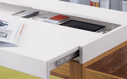 Munkaasztal egy titkos, a luxus és kényelem (Customize-It projekt Sörsátor) Asztali titkos, luxus és kényelem