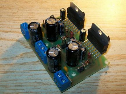 Радиоконструктор підсилювач потужності звуку