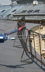 Repararea parapetelor, garduri pentru balustrade de acoperiș