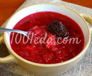 Reteta Borsch cu pasta de tomate - borsch de la 1001 de alimente